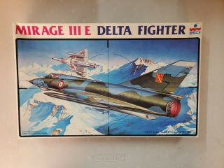 1/48 Esci Model Kit Mirage Iii E Delta Fighter