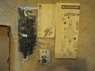 1970 REVELL 1/72 Scale Me 410 