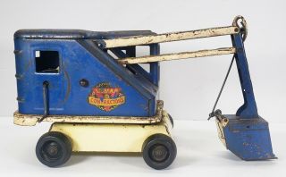 Vintage Marx Lumar Contractors Automatic Scoop Power Shovel Construction Toy