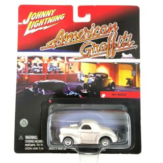 Johnny Lightning American Graffiti 1941 41 Willys Coupe Gasser Car Die Cast 1/64