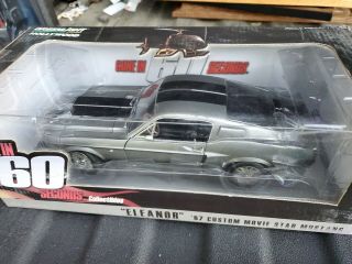 Gone In 60 Seconds Eleanor 1967 Custom Movie Star Mustang Greenlight Le 1:18