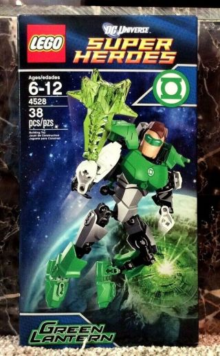 Lego Dc Universe Heroes Green Lantern 4528 Action Figure Year 2012