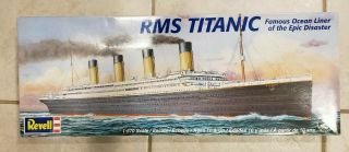 Rms Titanic Revell Ocean Liner 1:570 Scale Model Kit 85 - 0445