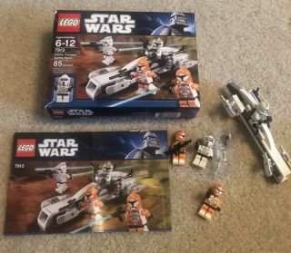 Lego 7913 Star Wars Clone Trooper Battle Pack With Instructions