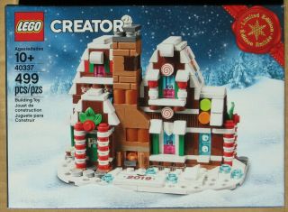 Lego Mini Gingerbread House 40337 Limited Edition Christmas Holiday Creator