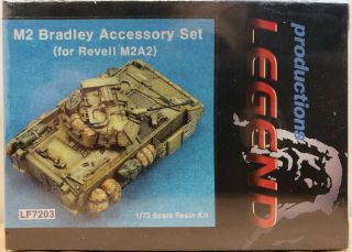 Legend Productions 1/72 M2 Bradley Accessory Set Resin Revell M2a2 Lf7203