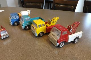 Vintage Marx Toy Trucks Made In Japan Antique Collectable Tin Metal Toys Truck