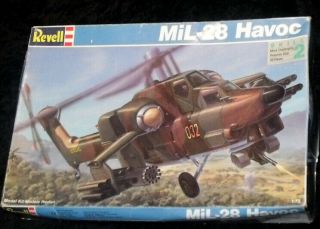 Revell Mil - 28 Havoc Helicopter Model Kit Scale 1:72 Contents