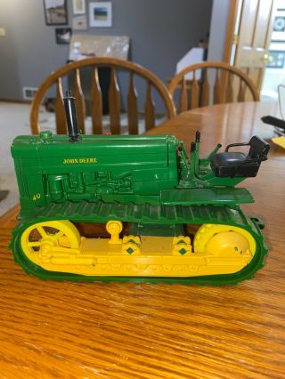 Ertl John Deere Model 40 Toy Tractor Caterpillar Out Of Box Diecast