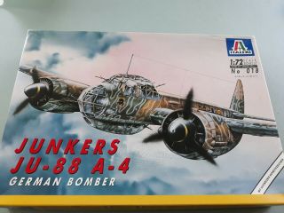 Italeri Junkers Ju - 88 A - 4 1/72 Scale