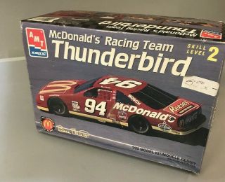 Amt Ertl Mcdonalds Racing Team Thunderbird 1/25 Model Kit
