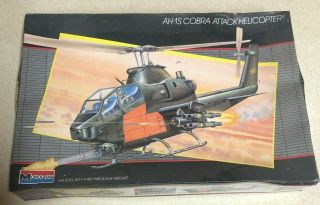 Monogram 1/48 Ah - 1s Cobra Attack Helicopter