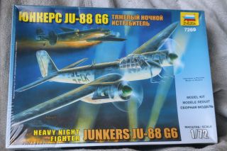 Zvezda 1/72 Junkers Ju 88g - 6 Zve 7269