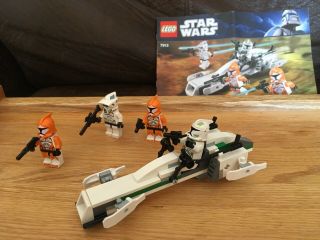 Lego Star Wars Clone Wars Set 7913 Clone Trooper Battle Pack With Mini - Figures