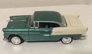 1955 Chevy Bel Air Die Cast Car - 1/24 Scale By Motor Max 68033