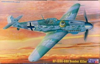 Master Craft 1:72 Bf - 109 G - 6r6 Bomber Killer Luftwaffe Fighter Kit C - 113u
