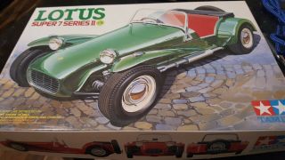 Vintage Tamiya 2446a Lotus 7 Series Ii 1/24 Model Complete