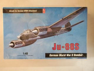 1/48 Hobby Craft Model Aircraft Kit Junkers Ju - 88s