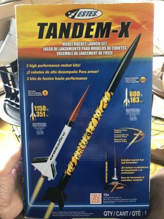 Estes Tandem Rocket Launch Set - 1469 - Everything You Need Never Open