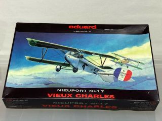 Eduard 1/48 Nieuport Ni - 17 " Vieux Charles ",  Contents.