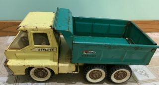 Vintage Structo Turbine Hydraulic Dump Truck 13 " Long Rs
