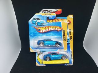 2010 Hot Wheels Models Nissan 370z 37/44 (blue Version) (kts Card)