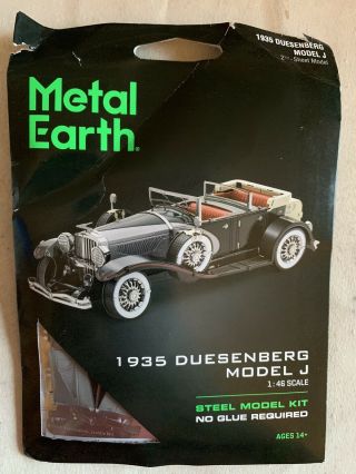 Fascinations Metal Earth 3d Steel Model Kit 1935 Duesenberg Model J Automobile