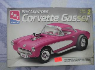 Amt 1957 Chevrolet Corvette Gasser Model Car Kit