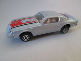1979 Yatming Pontiac Turbo Trans - Am Sports Car 1030 Hk (1:64 Silver Flake)