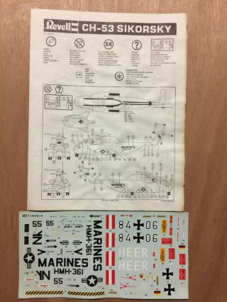1/48 Revell 4511 : Decals D 