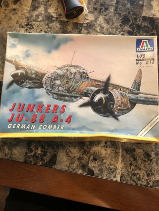 1/72 Italeri 018 Junkers Ju - 88 A - 4 German Bomber