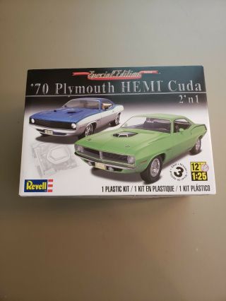 Revell 1/25 70 Plymouth Hemi Cuda 2 N 1 85 - 4268 With Extra Parts