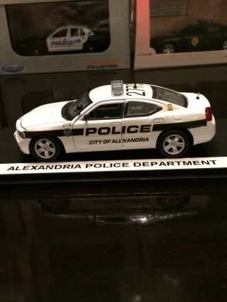 1/43 First Response Custom Alexandria Police Va Dodge Charger Diecast Car Model