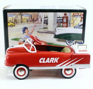 1948 Oil Clark Pedal Car Bank Crown Premiums Bmc Toys 1:6 Scale Bmctank01