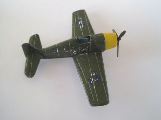 Metal Toy Airplane Grumman F6f - 5 Hellcat Playart 3.  5 " X 4.  5 "