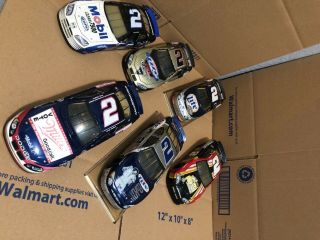 6 rusty wallace 1/24 dodge and Ford 2 Penske Miller lite 2
