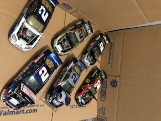 6 rusty wallace 1/24 dodge and Ford 2 Penske Miller lite 3