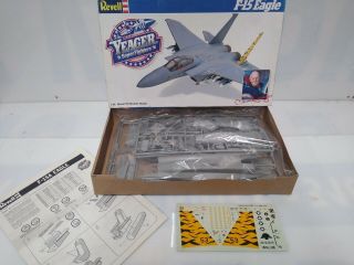 F - 15 Eagle Yeager Fighters Complete Unbuilt Model Kit Revell 1987 1/48