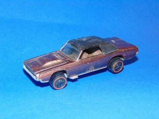 Vintage Hot Wheels Redline 60s 70s Toy Car Parts Repair Custom T - Bird Copper 3