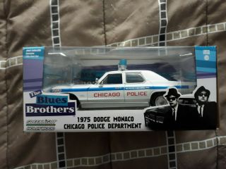 Greenlight 1:24 Blues Brothes Chicago Police Dodge Monaco