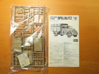 ESCI - Hasegawa 1/72 GERMAN TRUCK OPEL BLITZ (E - 22) 2