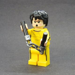 Custom Game Of Death Ninja Bruce Lee V2 On Lego Bricks Inquisitor