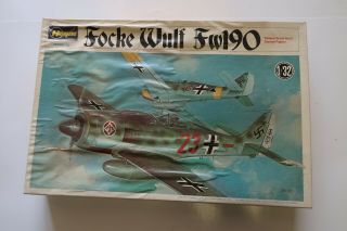Hasegawa Focke - Wulf Fw190 German 1/32 Scale Model Plane 1:32 Nib