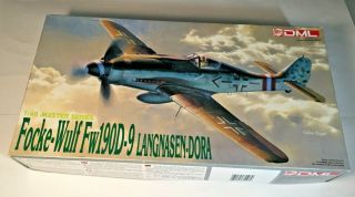 Dml Focke - Wulf Fw 190d - 9 Plastic Model Airplane Kit - 1/48 Scale Master Nib
