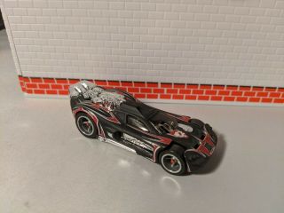 Spine Buster - 2005 Hot Wheels Acceleracers - 1/64 Metal Maniacs Black