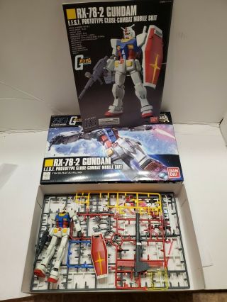 Bandai Gundam Rx - 78 - 2 Partially Built Model Kit