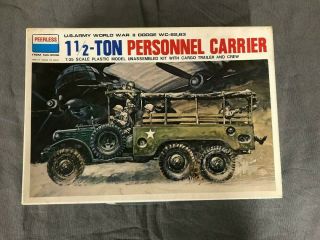 Peerless - U.  S.  Army Wwii Dodge Wc - 62,  63 Personnel Carrier 1 1/2 - Ton
