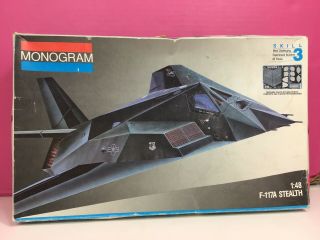 Monogram F - 117a Stealth 1/48 Scale Model Kit Photo Etched Parts 5834