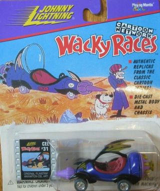 Johnny Lighting Wacky Races Cartoon Network Dick Dastardly 