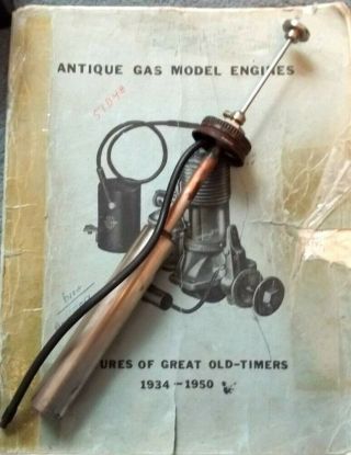 Vintage Model Airplane Dubro Hand Fuel Pump For Big 1 Gallon Fuel Cans